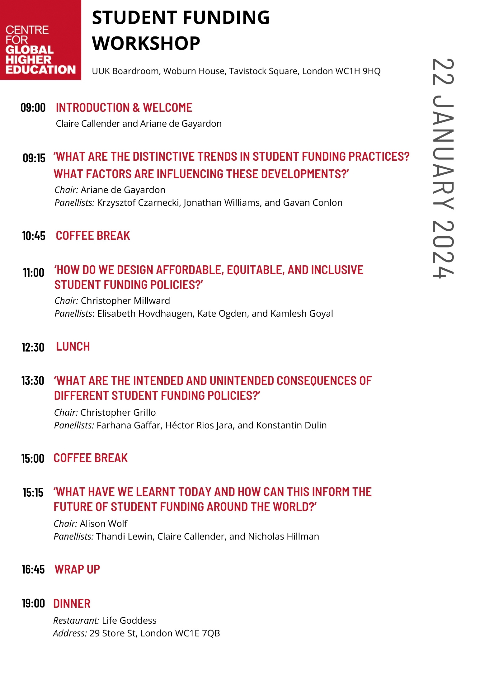 Final SF Workshop Programme